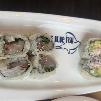 The Blue Fish Breckenridge - California Yellowtail Scallion roll - Japanese Near Me - Breckenridge, Colorado The Blue Fish Breckenridge - California Yellowtail Scallion roll - Japanese Near Me - Breckenridge, Colorado