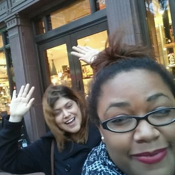 Sid Richardson Museum - Me and my BFF in front of the museum. It was really windy, but worth it. - Art Museums Near Me - Fort Worth, Texas