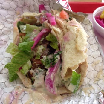 Zankou Chicken - Falalalafel wrap. - Mediterranean Near Me - Pasadena, California