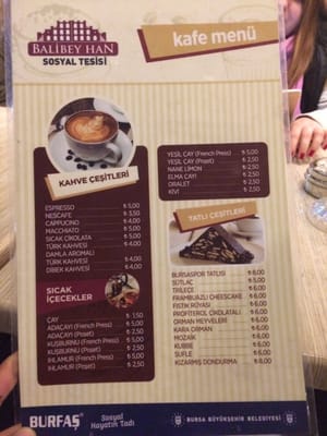 Menu photo 1 Balibey Han Bursa, 16