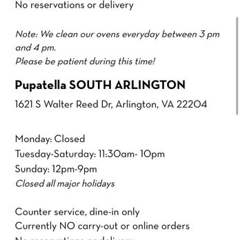 Pupatella - Online hours - Pizza Near Me - Arlington, Virginia Pupatella - Online hours - Pizza Near Me - Arlington, Virginia