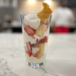 Kitchen Social - Sparkling Strawberry Trifle