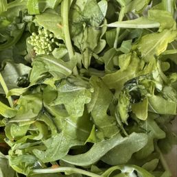 Rotten arugula everywhere in my salad, I thought it was suppose to be fresh! Rotten arugula everywhere in my salad, I thought it was suppose to be fresh!