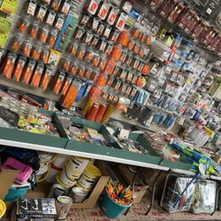 Large Variety of fishing supplies. Tons of savings! Low low prices on everything.
