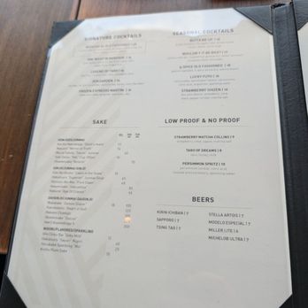 Kai - Menu - Asian Fusion Near Me - Plano, Texas