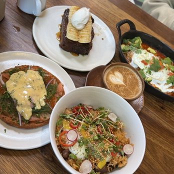 Republique - potato pancake, kimchi fried rice, short rib burrito, banana pudding bread - French Near Me - Los Angeles, California Republique - potato pancake, kimchi fried rice, short rib burrito, banana pudding bread - French Near Me - Los Angeles, California
