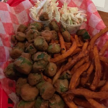 King's Crab Shack - Okra, sweet potato fries and slaw - Seafood Near Me - Winston-Salem, North Carolina King's Crab Shack - Okra, sweet potato fries and slaw - Seafood Near Me - Winston-Salem, North Carolina