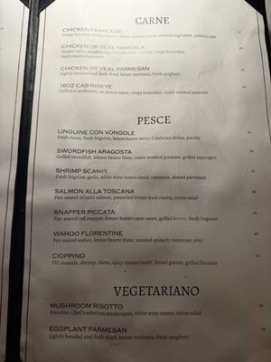 Menu photo 5 Pesce iTALiAN St Thomas, VI Menu photo 5 Pesce iTALiAN St Thomas, VI