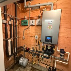 Flow Masters Plumbing, Drain and Water Heater - NTI boiler install