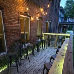 Copper Kettle To Go - Deck off the back of the restaurant with views of the river