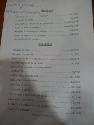 Menu photo 6 Morgado Badajoz, BA