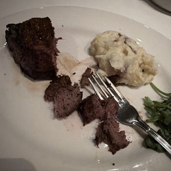 The Capital Grille - My tiny Filet with mashed potatoes - Steakhouses Near Me - Skokie, Illinois
