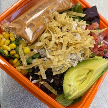 Salad and Go - BBQ ranch with chicken - Breakfast & Brunch Near Me - Burleson, Texas Salad and Go - BBQ ranch with chicken - Breakfast & Brunch Near Me - Burleson, Texas