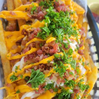 The Fry Shoppe - Three Cheese & Bacon - Fast Food Near Me - Winter Park, Florida The Fry Shoppe - Three Cheese & Bacon - Fast Food Near Me - Winter Park, Florida