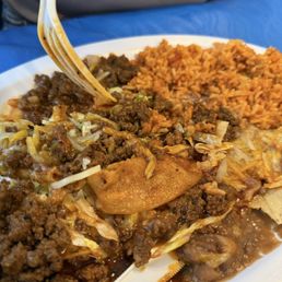 The New Mexico enchiladas The New Mexico enchiladas