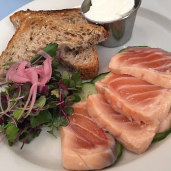 Dimes - Seared salmon... It was ok - New American Near Me - New York, New York