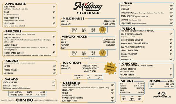Menu photo 5 Midway Milkshake Athens, TN Menu photo 5 Midway Milkshake Athens, TN