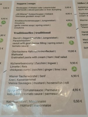 Menu photo 3 kultur & kulinarium Vienna, 9