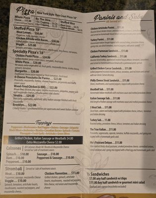 Menu photo 3 Mo's Italia Express Cedar Hill, TX