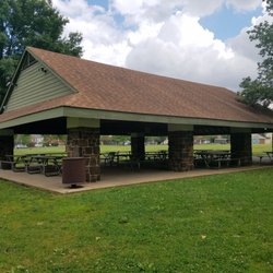 Souderton Borough Community Park - A better angle of the pavilion.