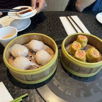 Dragon Beaux - Shrimp dumpling and au Crab Roe Shiu Mai - Dim Sum Near Me - San Francisco, California