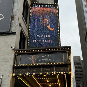 Imperial Theatre - Water for Elephants - Performing Arts Near Me - New York, New York Imperial Theatre - Water for Elephants - Performing Arts Near Me - New York, New York