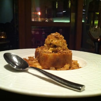 The Farm - Walnut spice cake with pumpkin beer ice cream and bourbon. Awesome. - New American Near Me - Park City, Utah The Farm - Walnut spice cake with pumpkin beer ice cream and bourbon. Awesome. - New American Near Me - Park City, Utah
