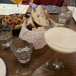Calamari & coctails