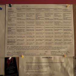 Flawless Recovery - Weekly menu