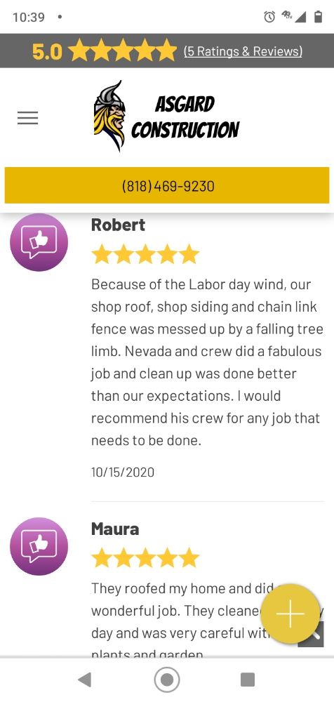 Slide of Asgard construction