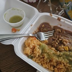 Maria's Cuisine Mexican Food - My food tonight...