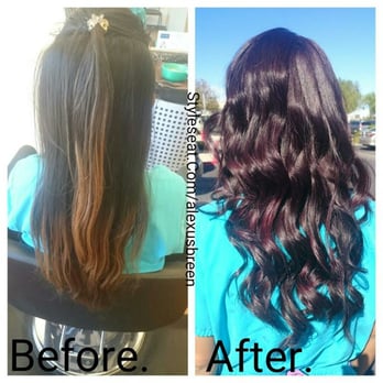 Divas Hair Salon - A deep red wine violet!
by Alexus Breen!
702.635.6522 - Hair Salons Near Me Divas Hair Salon - A deep red wine violet!
by Alexus Breen!
702.635.6522 - Hair Salons Near Me