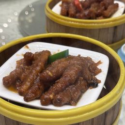 Steamed Chicken Feet in Black Bean Sauce Steamed Chicken Feet in Black Bean Sauce