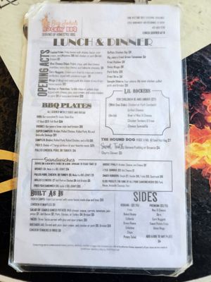 Menu photo 5 Big John's Rockin BBQ Kissimmee, FL