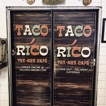 Taco Rico Tex-Mex Café - Front of restaurant - Mexican Near Me - Pinecrest, Florida