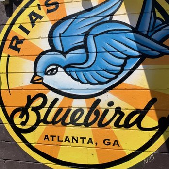 Ria's Bluebird - Sign outside - Southern Near Me - Atlanta, Georgia Ria's Bluebird - Sign outside - Southern Near Me - Atlanta, Georgia