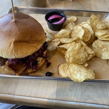 Bowerman's On 8th - Blueberry brisket sandwich - Cafes Near Me - Holland, Michigan