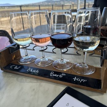 BOTTAIA Winery - $32 wine flight sampler - Wine Tasting Room Near Me - Temecula, California