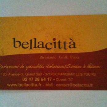 Bellacitta - Italian Near Me - Chambray lès Tours, 37 Bellacitta - Italian Near Me - Chambray lès Tours, 37