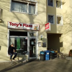 Tony's Pizza - Tony's Pizza - Laden. Bei Abholung gibt es 15% Rabatt.