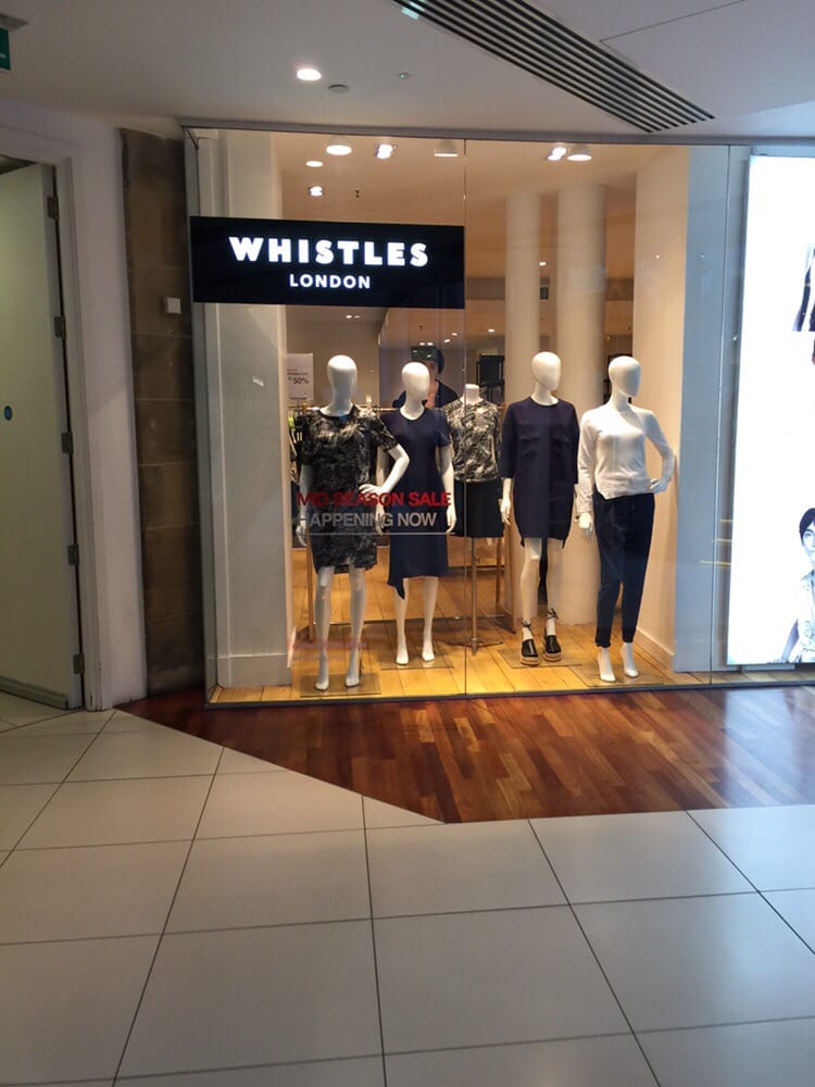 WHISTLES Updated June 2024 48 Buchanan Street, Glasgow, United