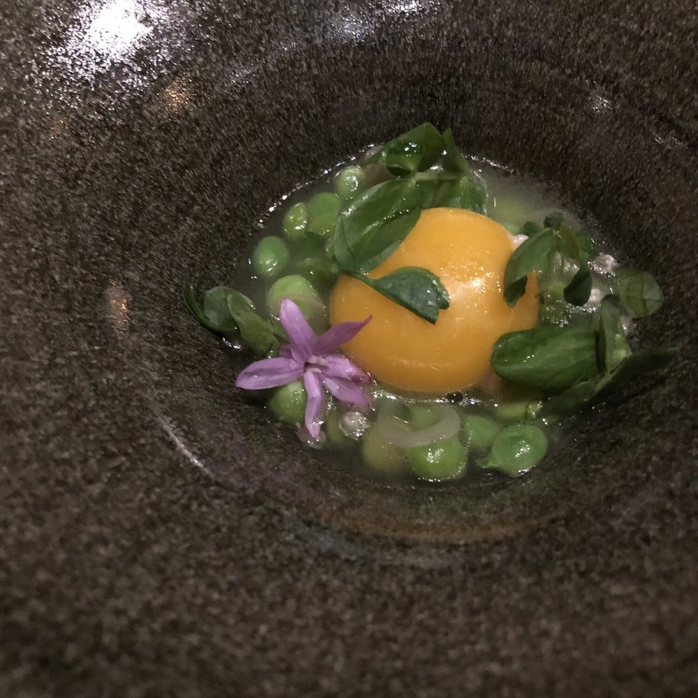 Lazy Bear - Sweet Pea Custard - New American Near Me - San Francisco, California