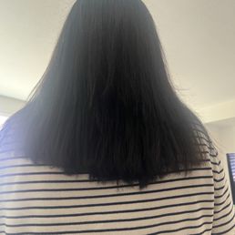 Uneven cut