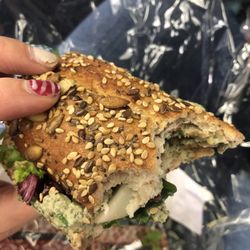 EXKI - My gluten free 'Gabriella' sandwich :)