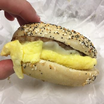 Bodo's Bagels - Corned beef sandwich with cream cheese. Other cheese. And egg! - Bagels Near Me - Charlottesville, Virginia