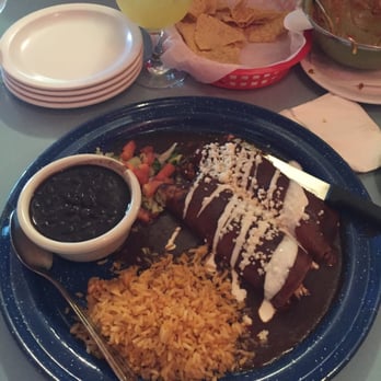 Mi Madre's Restaurant - Mole enchiladas. - Tex-Mex Near Me - Austin, Texas