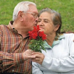 California Home for Seniors - Lovely couple