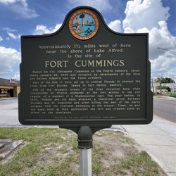 Fort Cummings Historic Marker
