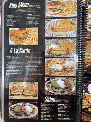 Menu photo 4 Casa Jimenez Glendora, CA
