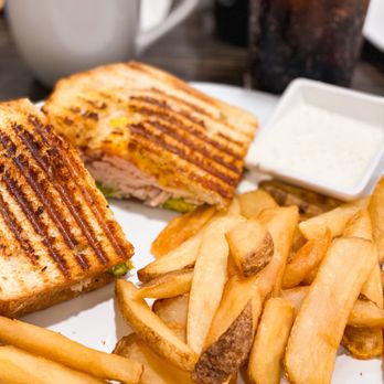 Off Street Cafe - Club Club Panini Lunch - American Near Me - Cerritos, California Off Street Cafe - Club Club Panini Lunch - American Near Me - Cerritos, California